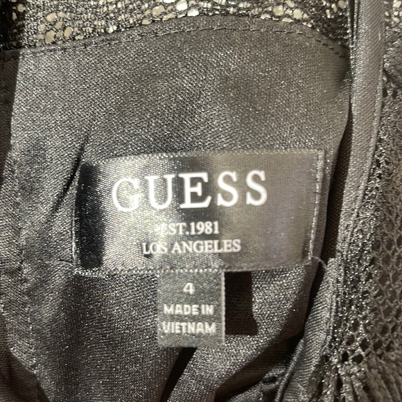 Guess Black Scalloped Dress
Style #W42GDFMP450 - Picture 4 of 5